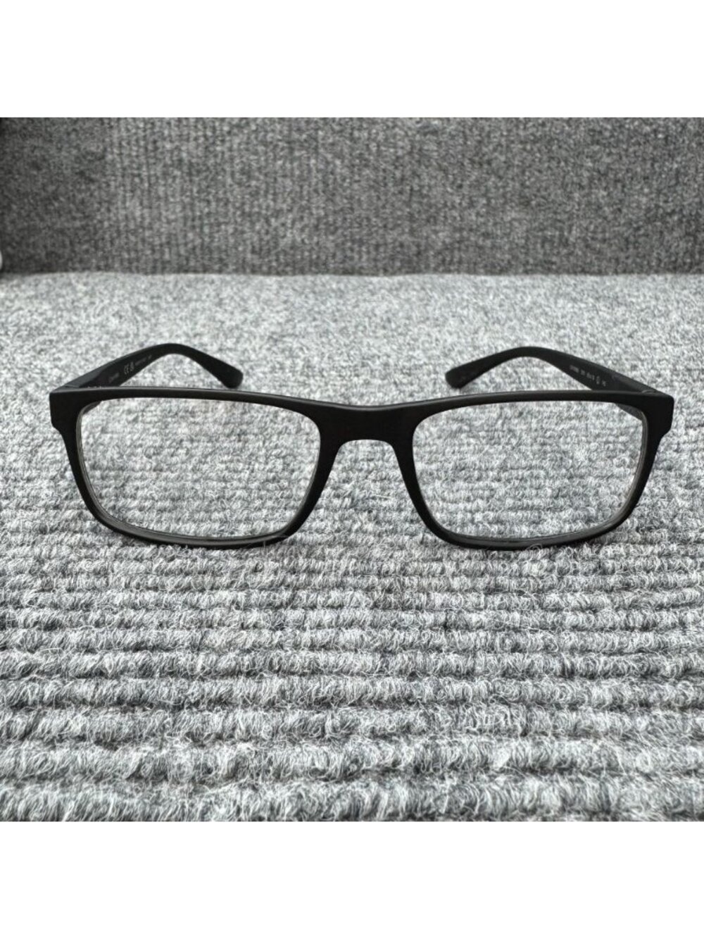 Calvin Klein Eyeglasses CK19569 001 Matte Black 55-18-145 Rectangle Italy